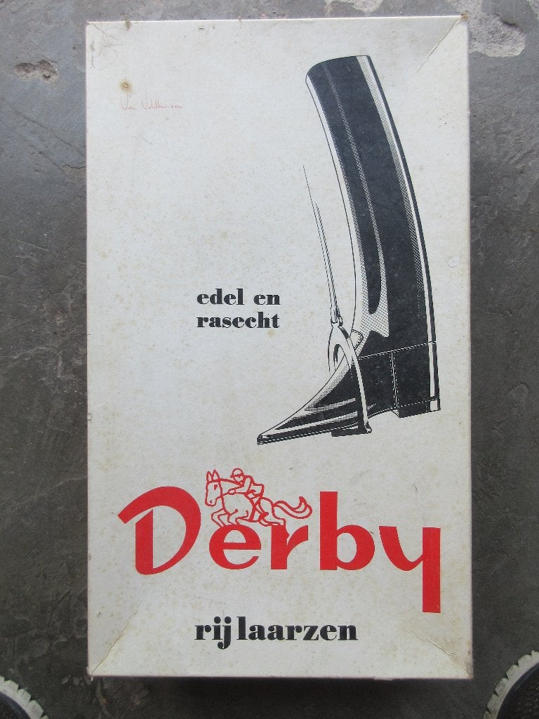 Vintage Derby paardrijlaarzen rij laarzen maat 43, Dieren en Toebehoren, Paardrijkleding, Dressuur, Ophalen of Verzenden, Zo goed als nieuw
