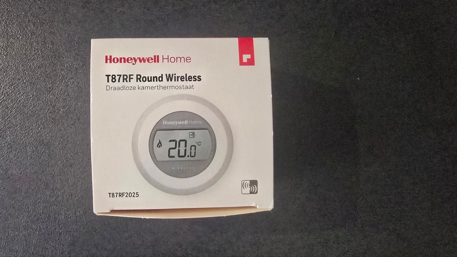 Nieuw 2 x Honeywell Home T87RF Round Wireless Therm., Ophalen of Verzenden, Nieuw