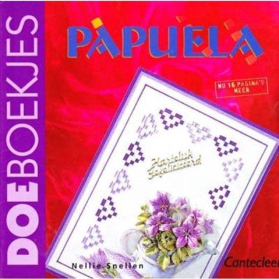 boekje papuela snij + weeftechniek om kaarten te maken + mat, Ophalen of Verzenden, Zo goed als nieuw, Overige thema's, Overige typen