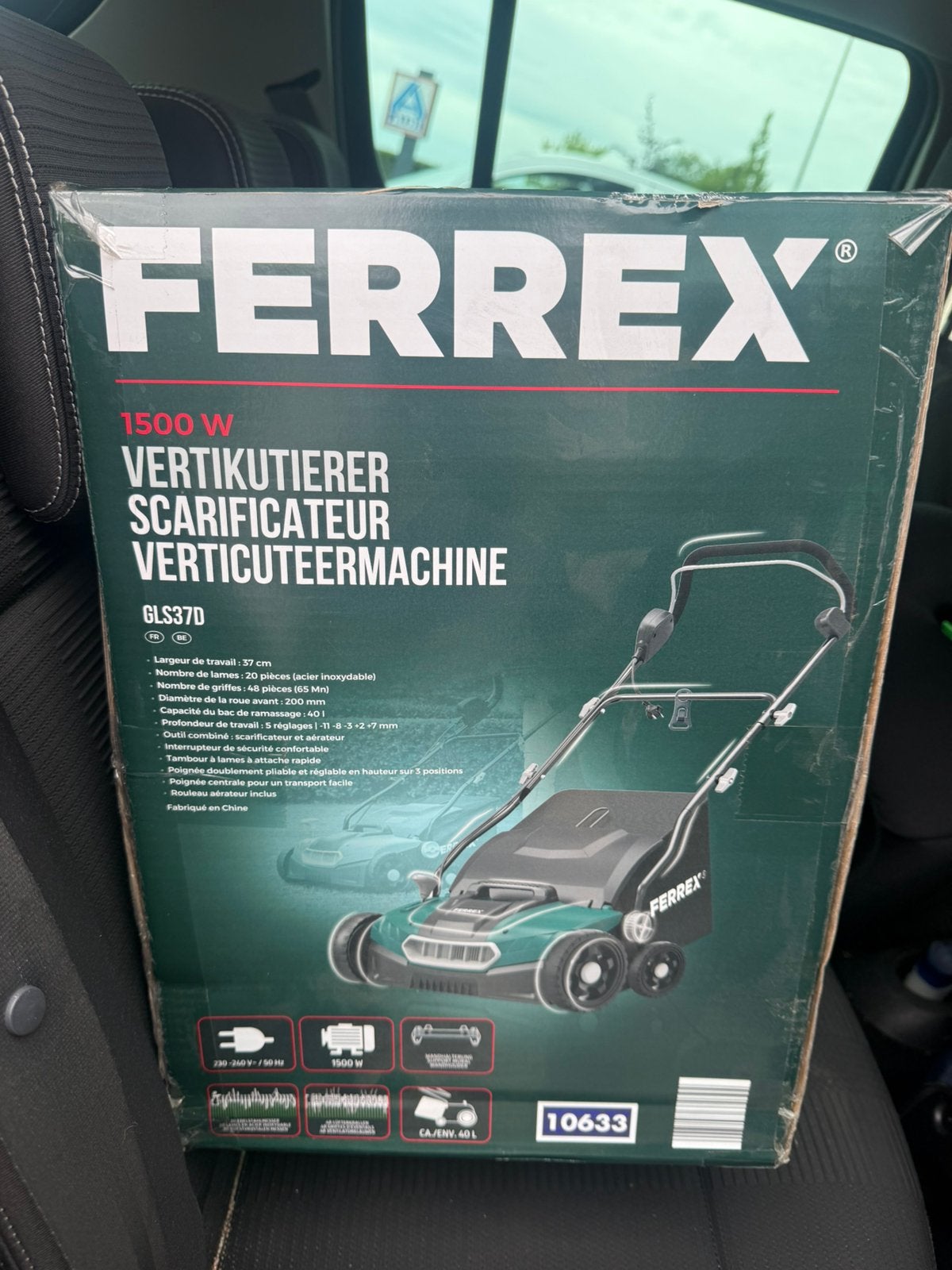 Verticuteer machine nieuw in doos, Ophalen, Nieuw