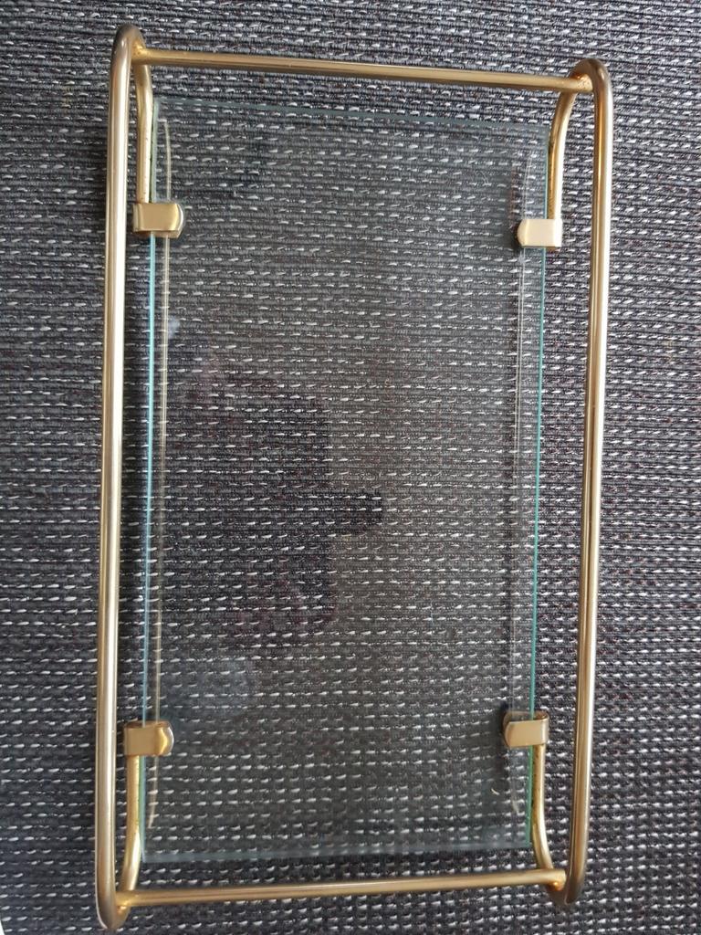 Vintage retro design plateau dienblad deco, Huis en Inrichting, Woonaccessoires | Dienbladen, Ophalen of Verzenden, Nieuw, Rechthoekig