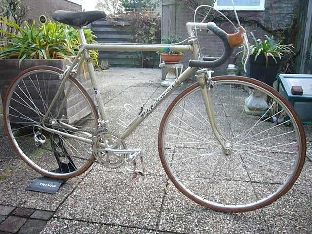 Jan Jansen dura ace ex, Fietsen en Brommers, 28 inch, Velgrem, Zo goed als nieuw, 53 tot 57 cm