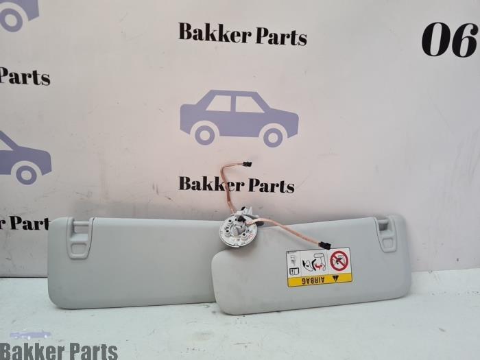 Zonneklep set van een Opel Crossland X, Auto-onderdelen, Interieur en Bekleding, Gebruikt, -, -, Opel