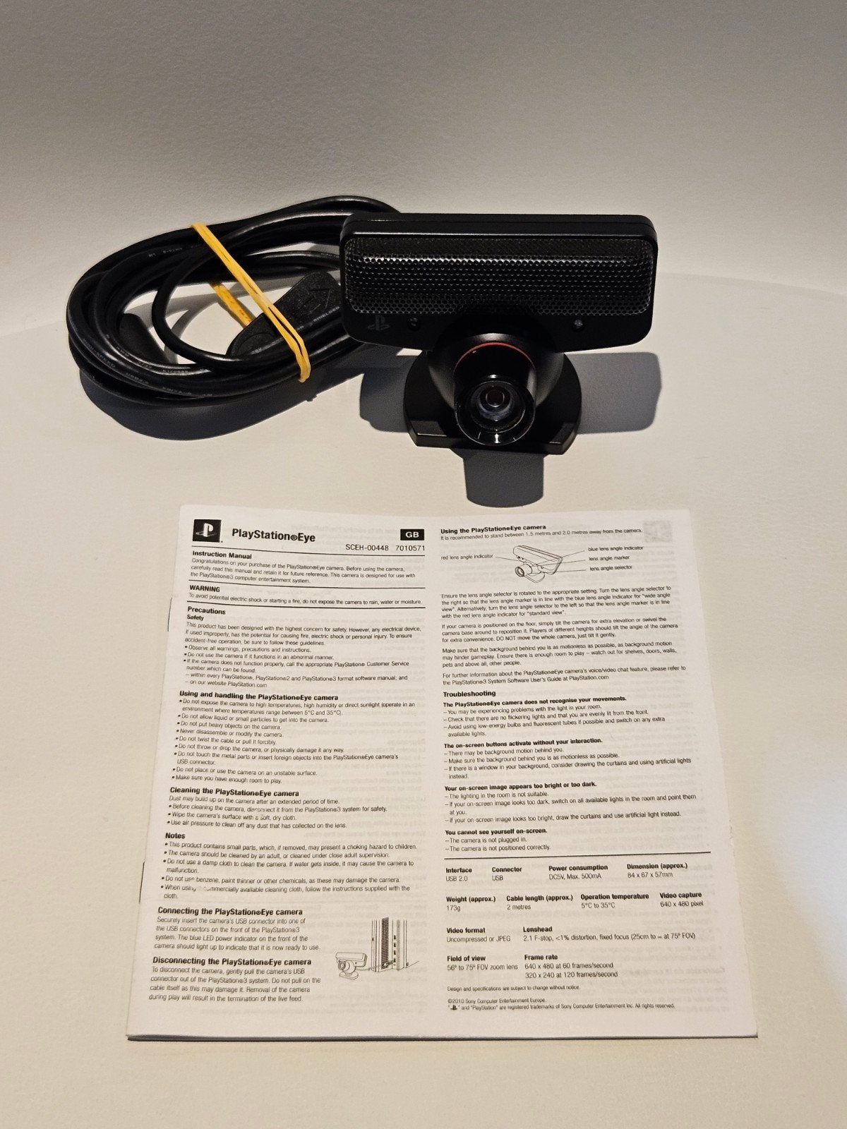 Sony PS3 Eye Camera, Ophalen of Verzenden, Zo goed als nieuw, Playseat of Racestoel, PlayStation 3