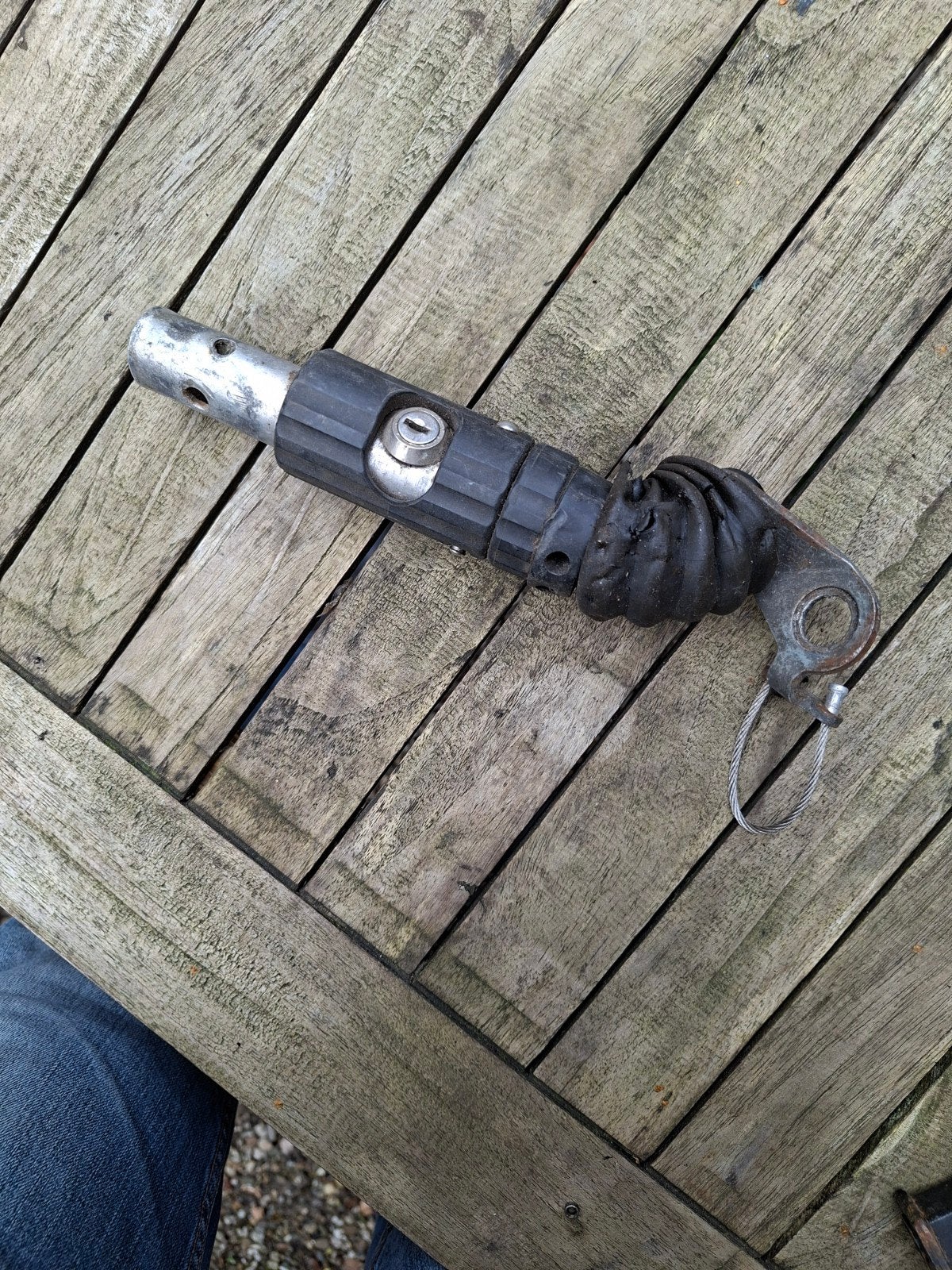Koppelstuk voor fietskar aan achteras, Ophalen of Verzenden, Gebruikt, Overige typen