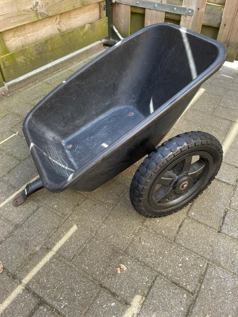 Berg buddy aanhanger/kar, Ophalen, Gebruikt, Berg, Met kar of aanhanger