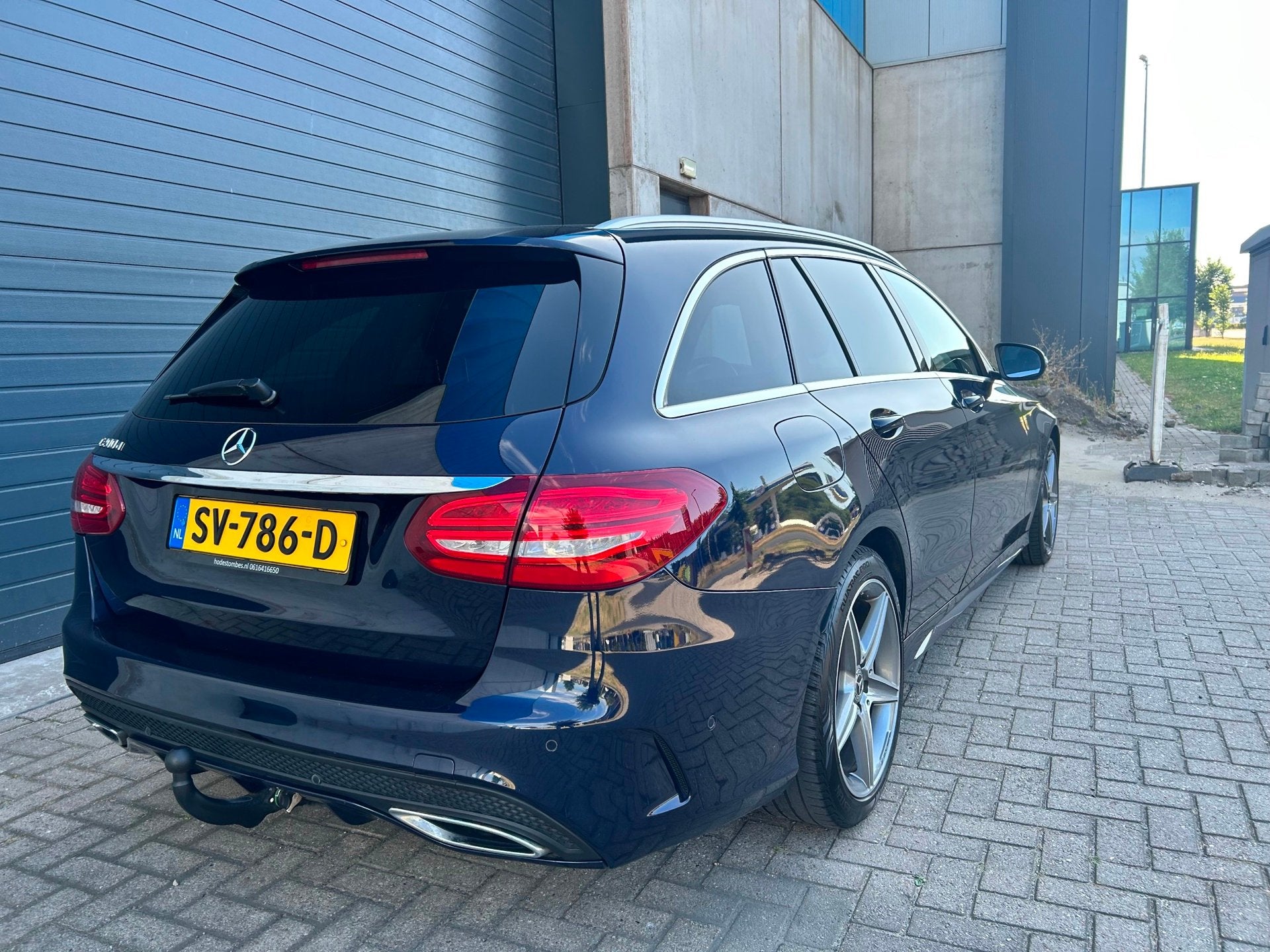 Mercedes-Benz C-klasse Estate 200 CDI Sport Edition Premium, Automaat, 4 cilinders, Blauw, Diesel