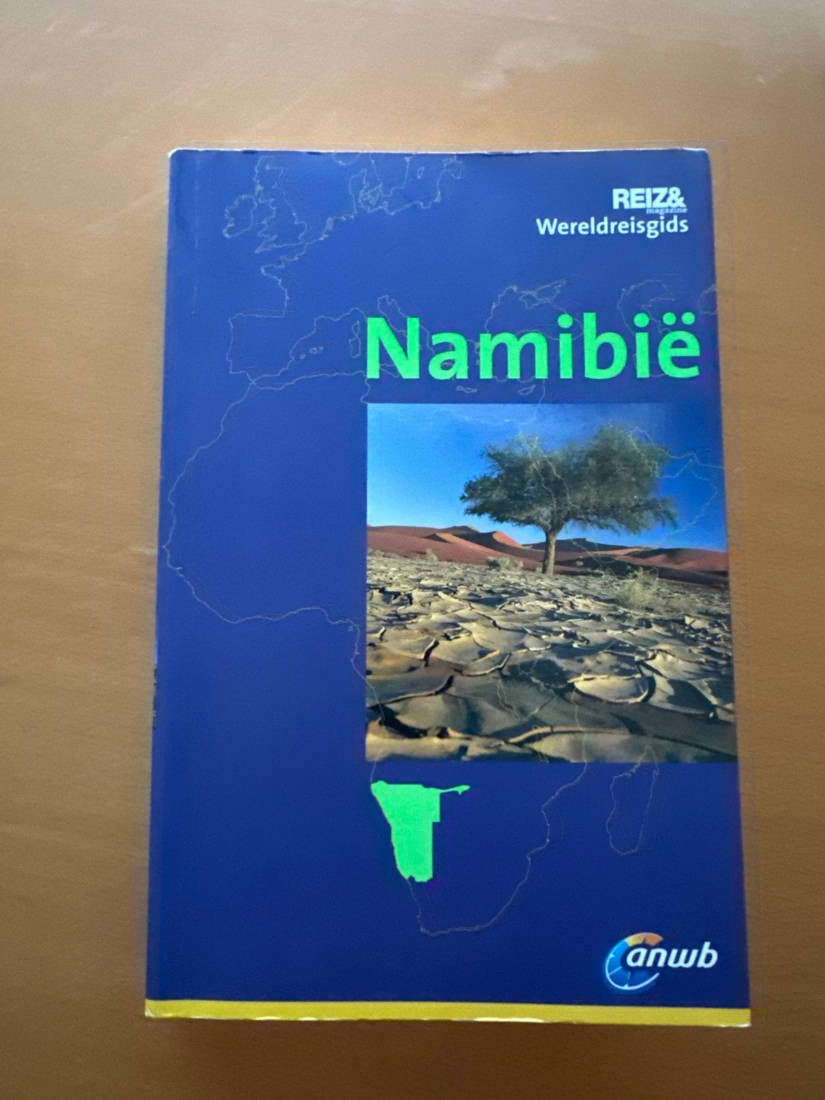 Namibië ANWB Wereldreisgids  - Reizen in Namibië, Afrika, Ophalen of Verzenden, Zo goed als nieuw, Reisgids of -boek