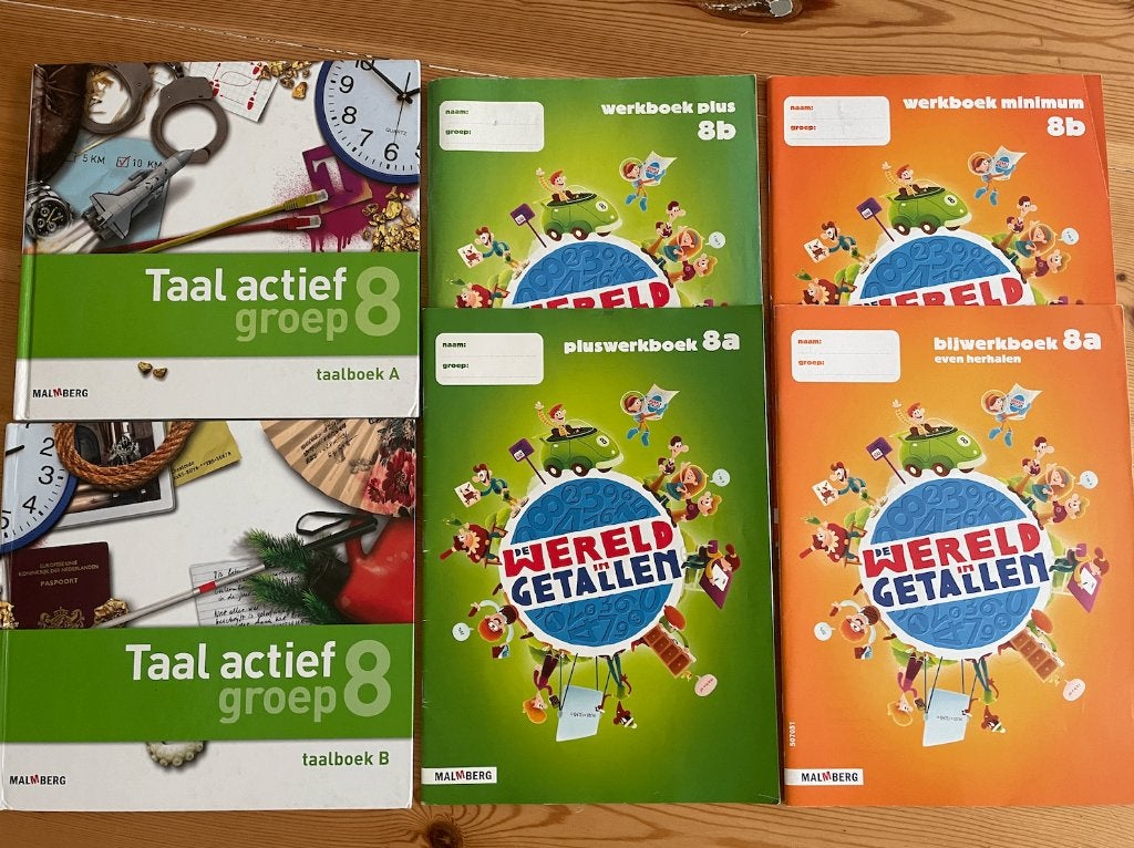 taal actiefwreld in getalen  gr  8, Ophalen, Zo goed als nieuw, Overige niveaus, Nederlands