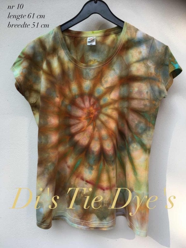 Tie & dye shirts en topjes, Ophalen, Nieuw, Meerkleurig, Korte mouw