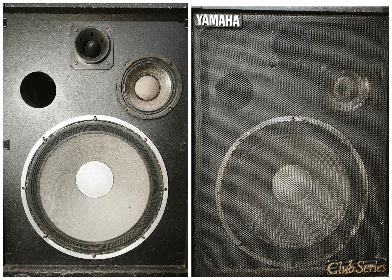 Vintage Yamaha Club Series Speakers, Audio, Tv en Foto, Luidsprekers, Vloerstaande luidspreker, Gebruikt, Yamaha, Geschikt voor surround/home cinema