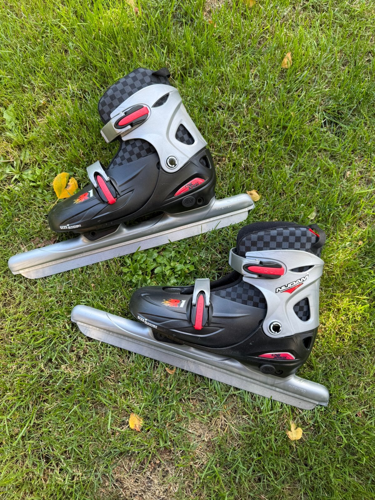 Nijdam verstelbare combinoren / schaatsen maat 38 - 41, Ophalen of Verzenden, Zo goed als nieuw, Combinoren, Nijdam