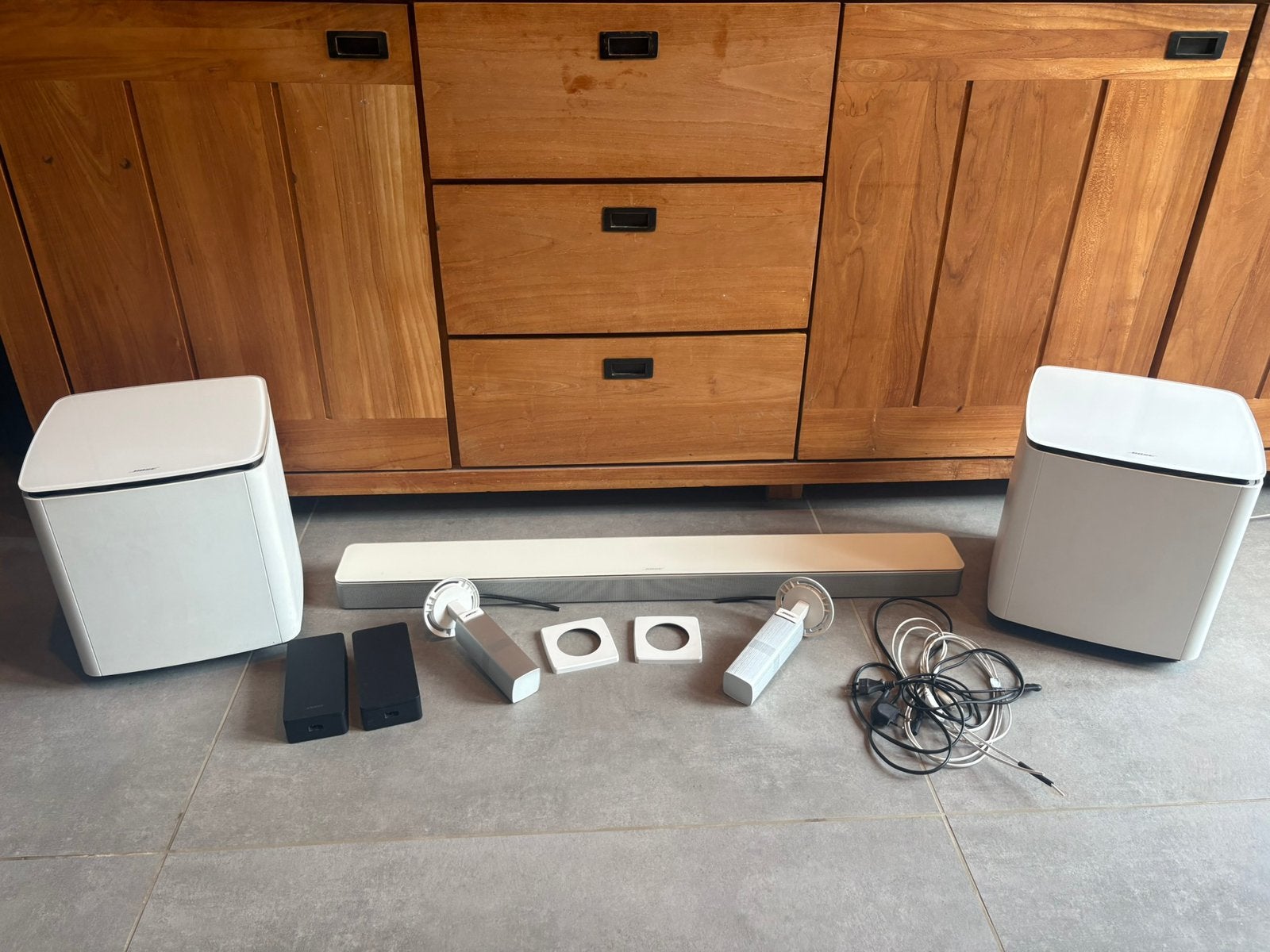 Bose model 700, soundbar, speakers, 2x subwoofers, Ophalen, Zo goed als nieuw
