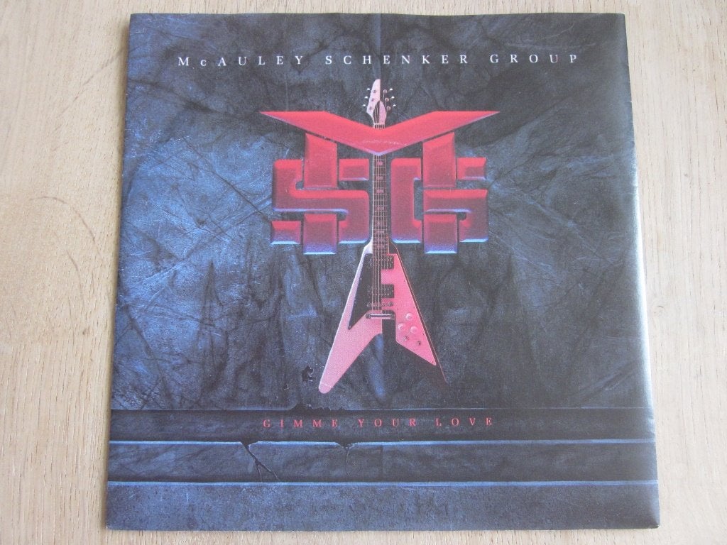 Mc Auley Schenker Group - Gimme your love, Verzenden, 7 inch, Zo goed als nieuw, Beschermende buitenhoes