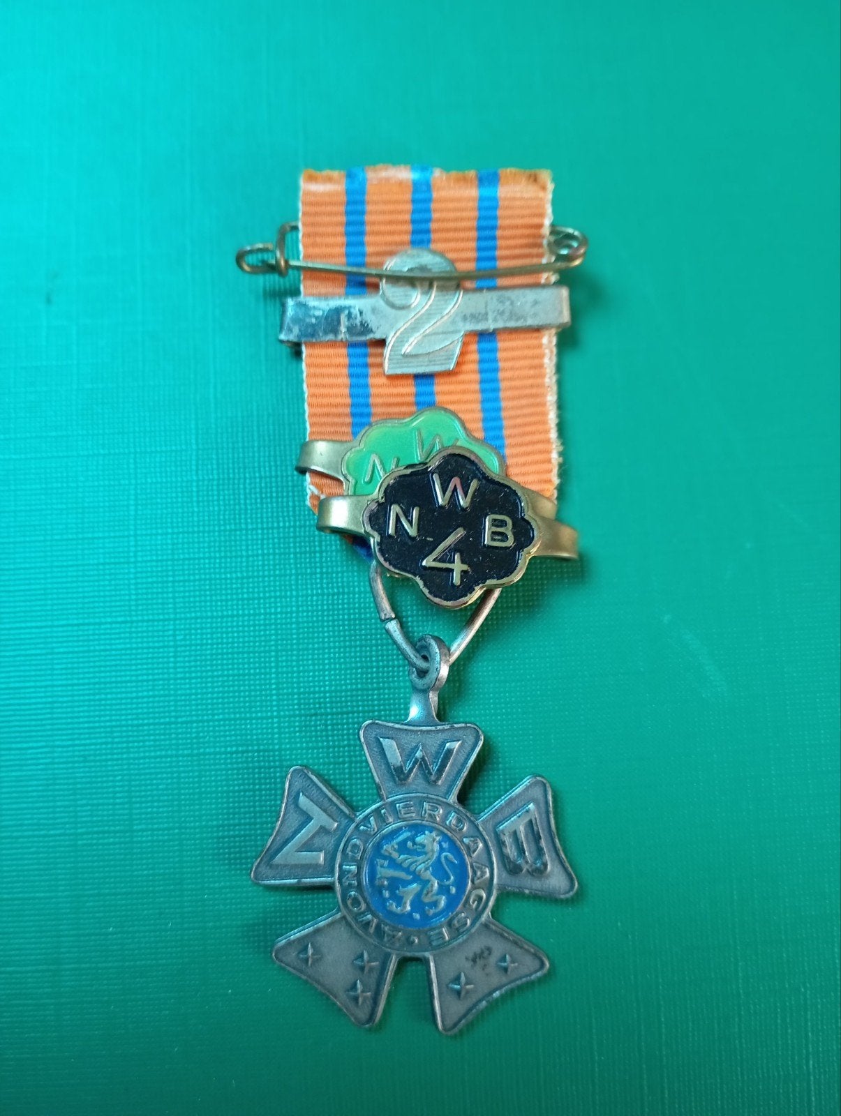 vintage NWB4 Zwemvierdaagse medaille, Ophalen of Verzenden
