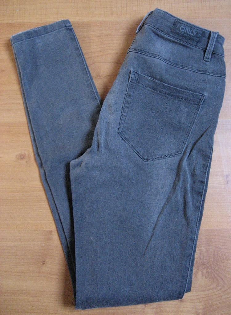 Grijze skinny spijkerbroek Only S/32., Only.M., Ophalen of Verzenden, Zo goed als nieuw, W27 (confectie 34) of kleiner
