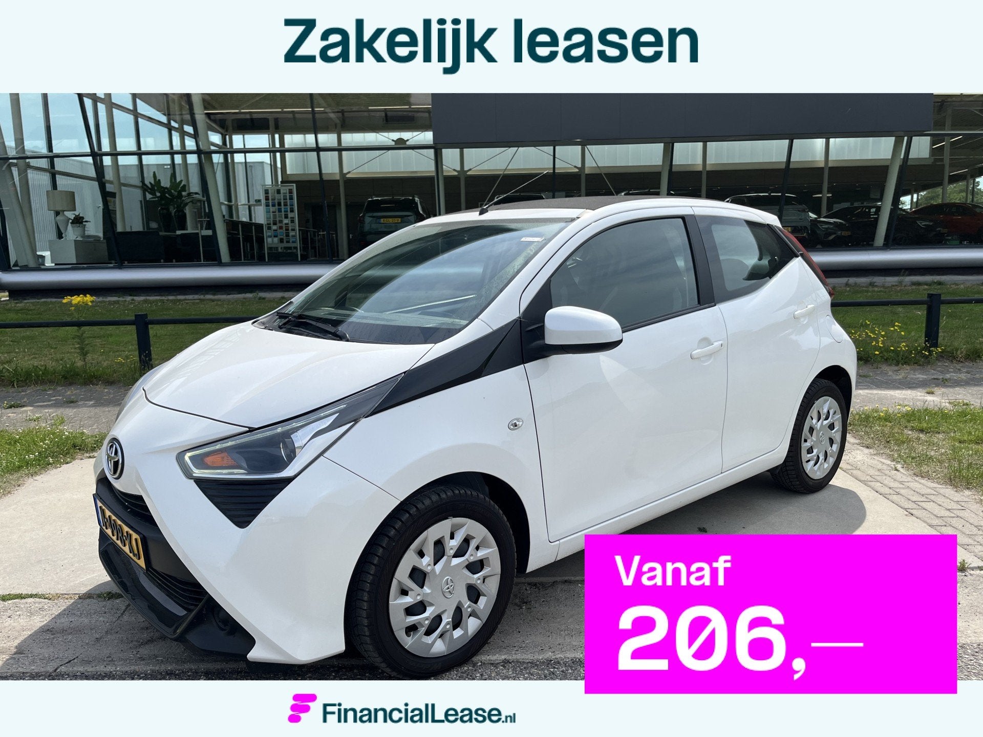 Toyota Aygo 1.0 VVT-i x-play cabrio / Camera / Cruise Contro, Voorwielaandrijving, 12 maanden, Stof, Gebruikt