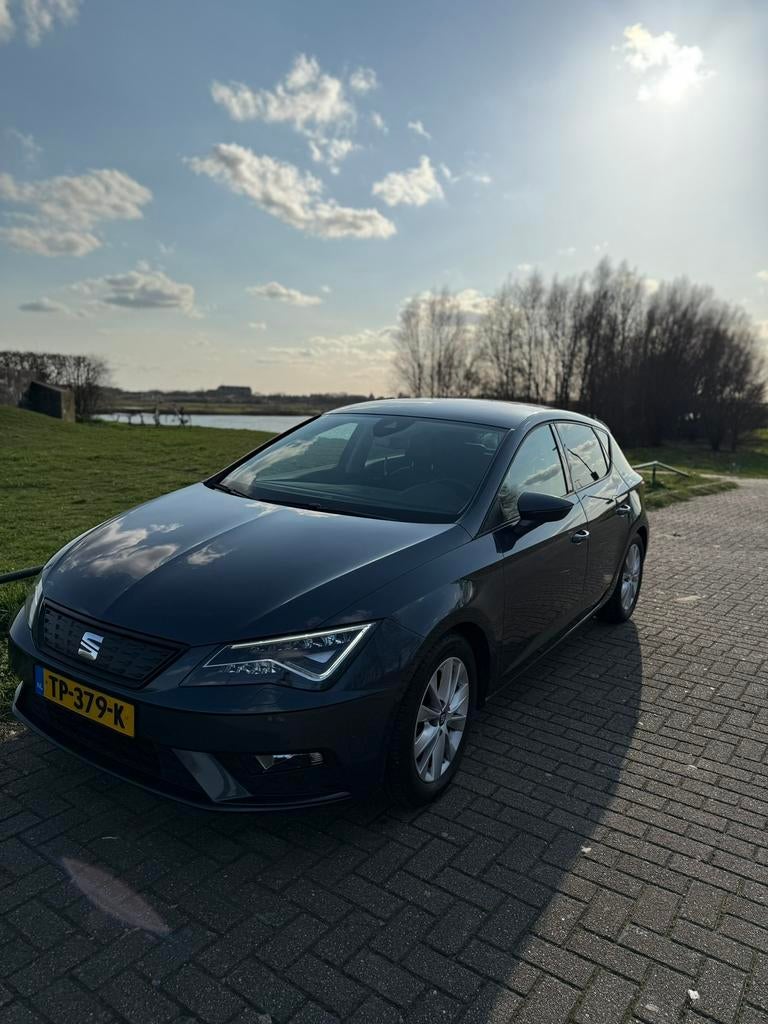 Seat Leon 1.0 Ecotsi 115PK Dsg-7 2018 Grijs, Auto's, Leon, 610 kg, Origineel Nederlands, 115 pk