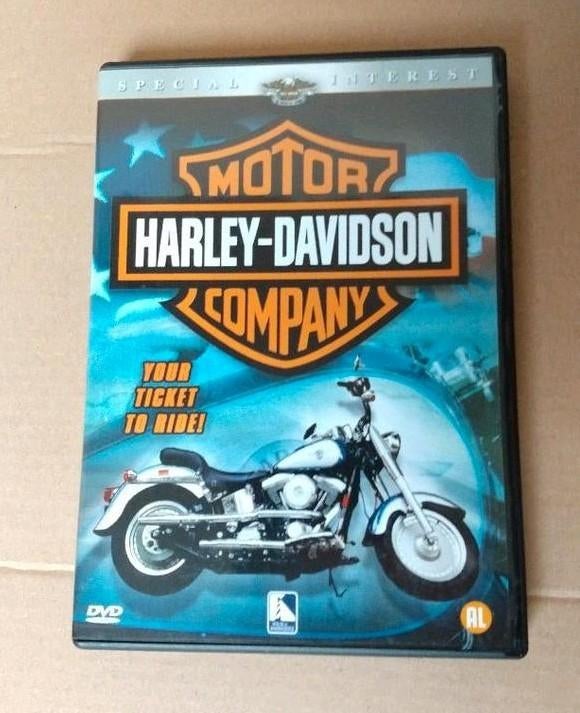 Dvd Historie van de Harley Davidson Motor Company, Alle leeftijden, Ophalen of Verzenden, Zo goed als nieuw, Wetenschap of Techniek