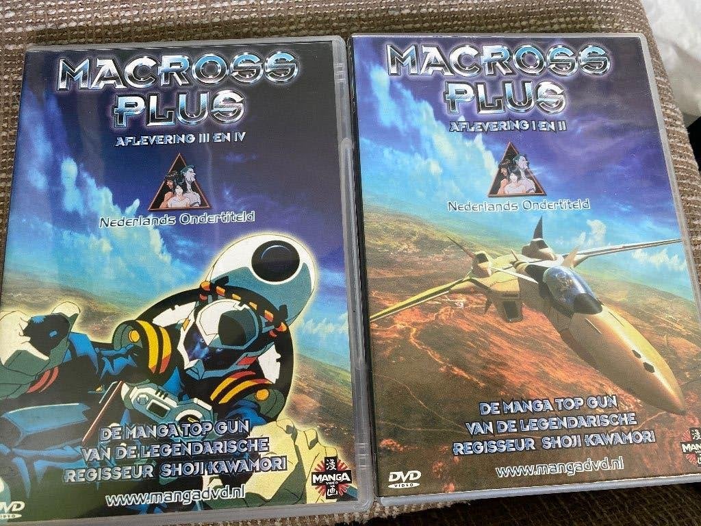 Macross Plus DVD Afleveringen I, II, III en IV (2 DVD's), Nederlands, Science Fiction en Fantasy, Gebruikt, Engels