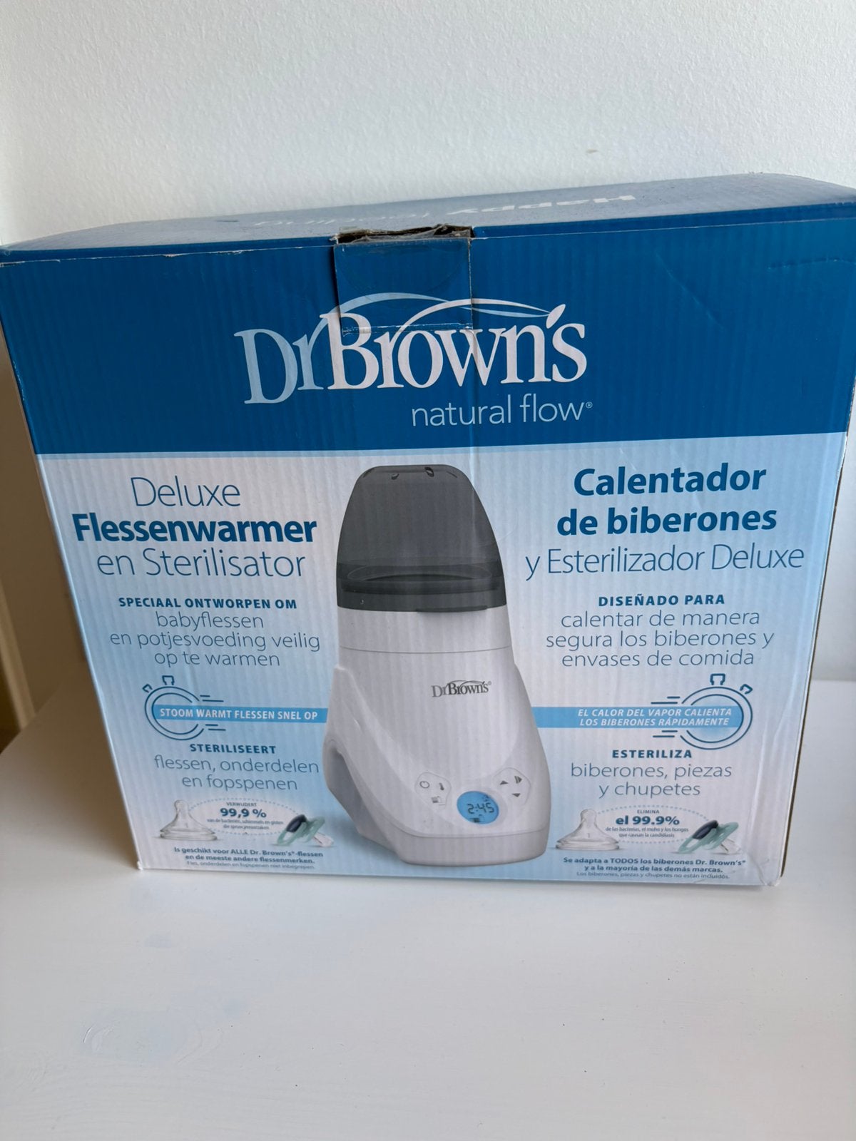Dr browns sterilisator en flessenwarmer, Ophalen, Zo goed als nieuw, Sterilisator