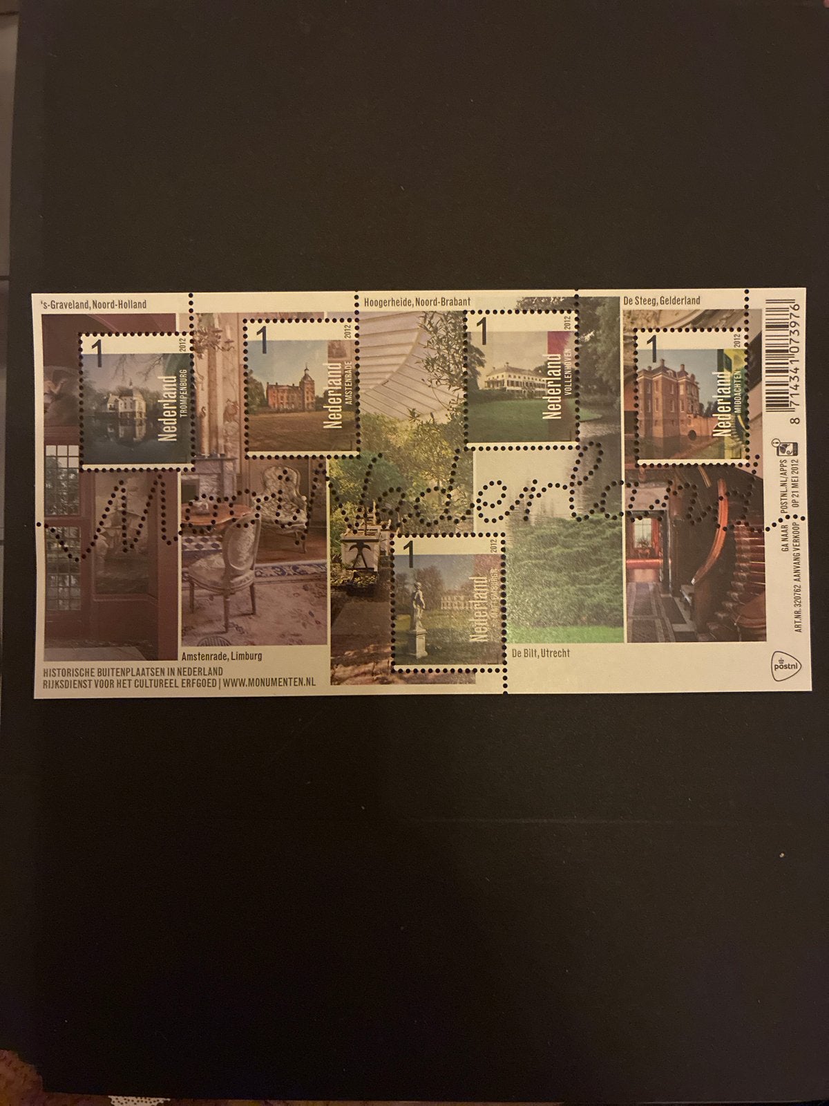 Postzegelvel verzamelblok 11 Mooi Nederland NVPH2936, Postzegels en Munten, Ophalen of Verzenden, Na 1940, Postfris