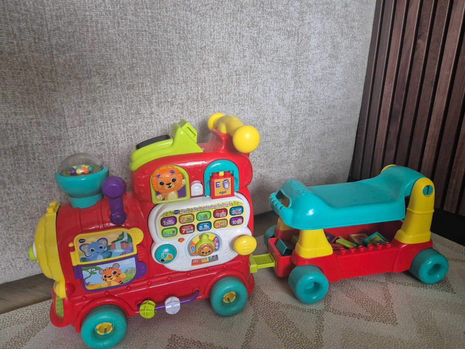 Vtech trein, Kinderen en Baby's, Speelgoed | Vtech, Ophalen, Zo goed als nieuw, 6 maanden tot 2 jaar