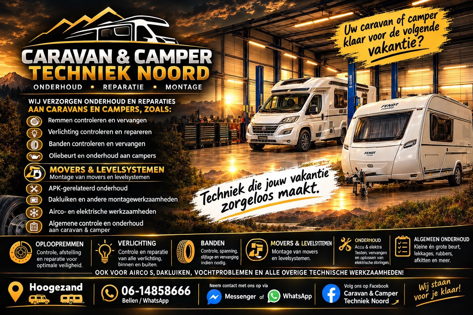 Zelf een mover gekocht wij monteren gem voor u, Mobiele service, Carrosserie