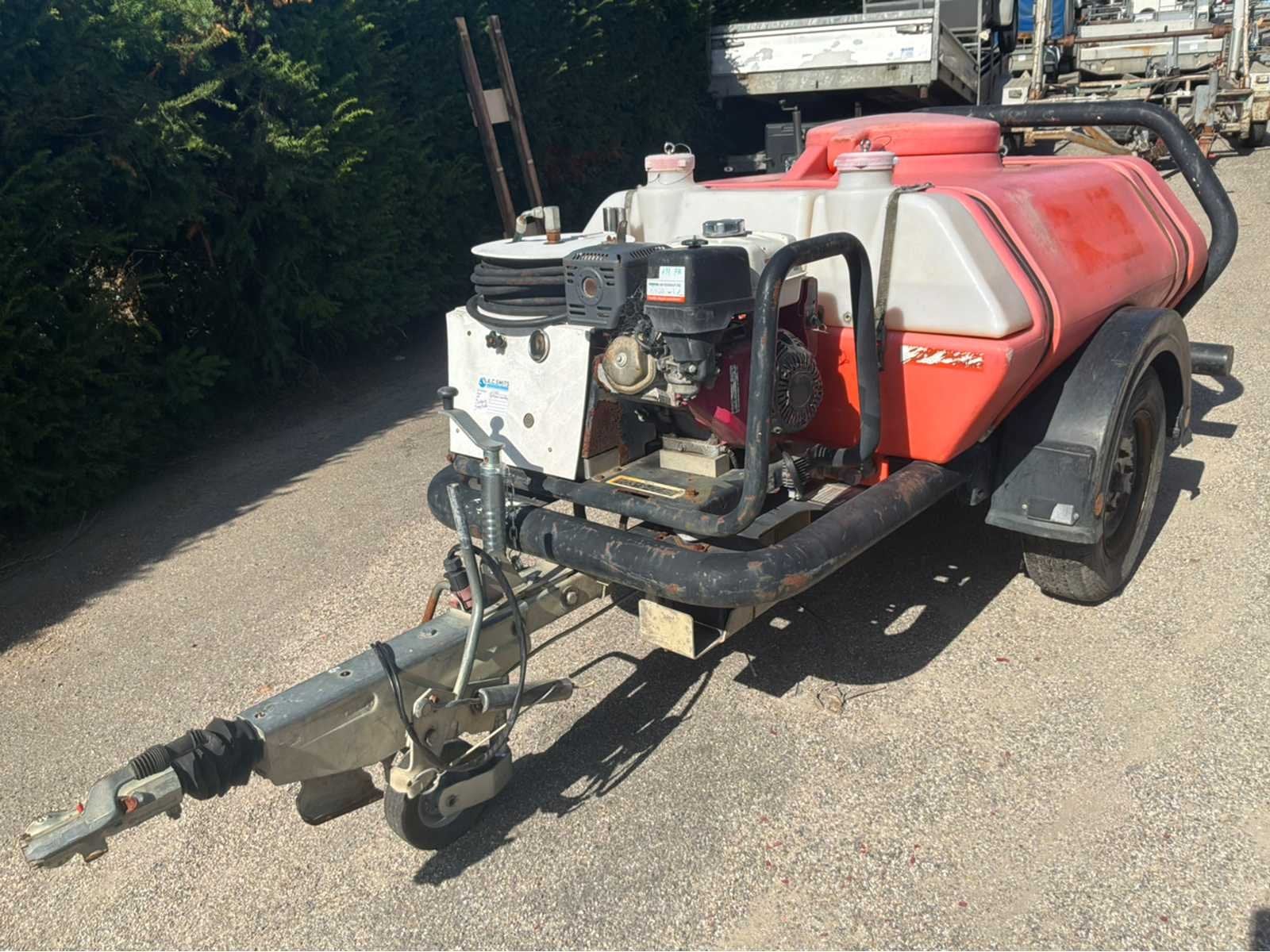 Aggregaat aanhangwagen, Gebruikt