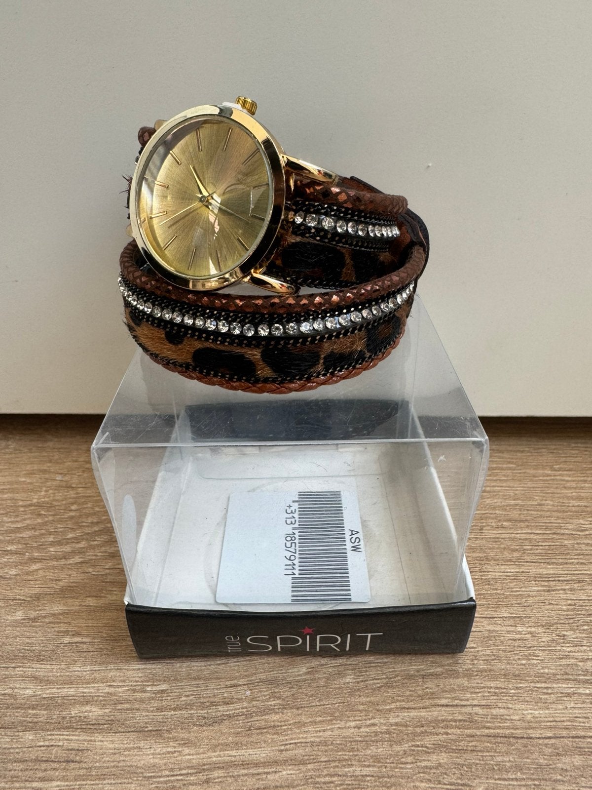 Nieuw True Spirit dames horloge met dubbele polsband, Ophalen of Verzenden, Nieuw, Polshorloge, Overige merken