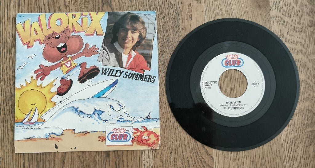 Single Willy Sommers- Valorix, Ophalen of Verzenden, Gebruikt, Overige formaten, Levenslied of Smartlap