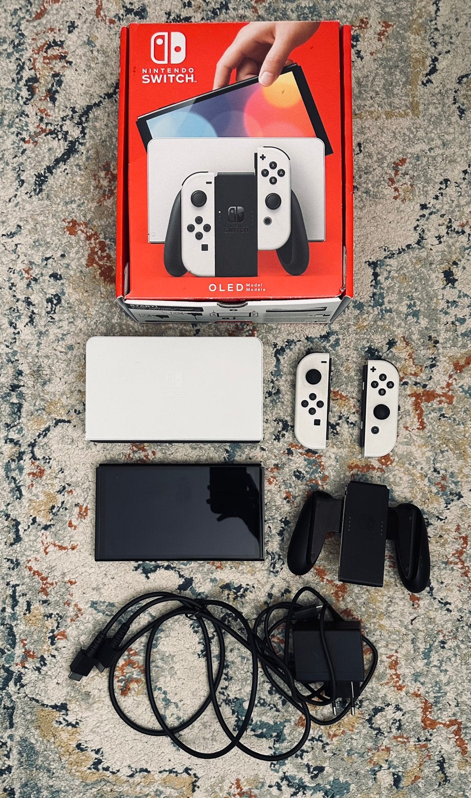 Nintendo Switch oled zo goed als nieuw, Spelcomputers en Games, Spelcomputers | Nintendo Switch, Ophalen of Verzenden, Zo goed als nieuw