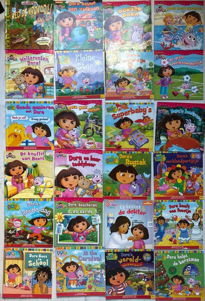 Dora de Explorer boeken set, Boeken, Ophalen of Verzenden, Gelezen, Fictie algemeen