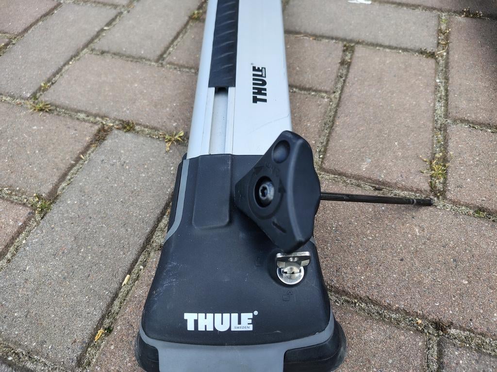Thule wingbar Edge dakdragers, Auto diversen, Dakdragers, Ophalen, Gebruikt