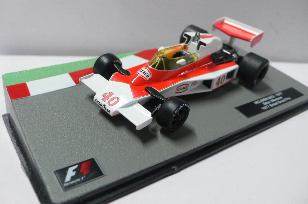 mclaren m23 1977 giles villeneuve british gp 1/43, Verzenden, Nieuw, Auto, Overige merken
