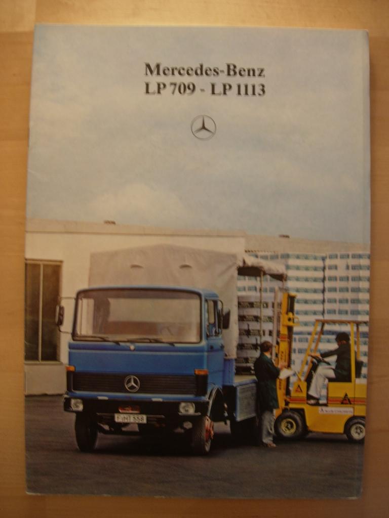 Mercedes 709 t/m 1113 Brochure 1979 809 813 913 1013 LP LPS, Boeken, Auto's | Folders en Tijdschriften, Zo goed als nieuw, Mercedes