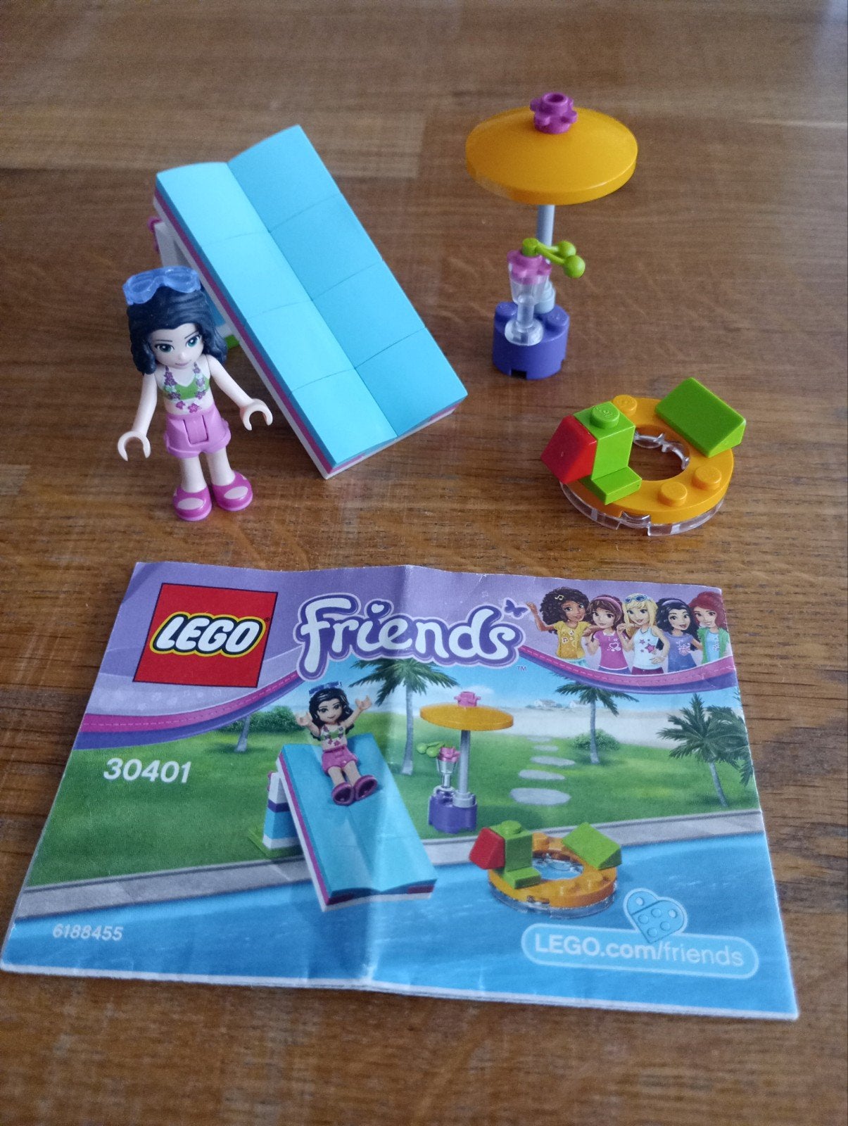 LEGO Friends zwembad, Ophalen of Verzenden, Zo goed als nieuw