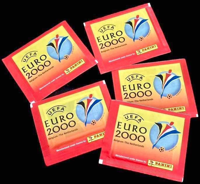 Panini Euro 2000 Sticker Zakjes EK 2000, Ophalen of Verzenden, Nieuw, Buitenlandse clubs, Poster, Plaatje of Sticker