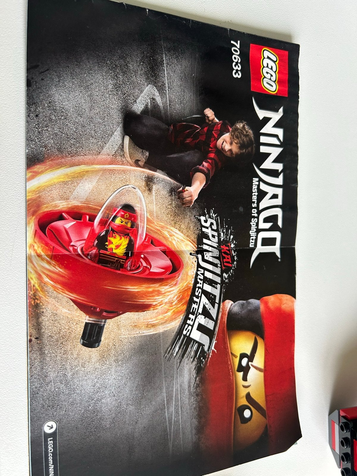 Lego Tol Ninjago Spinjitzu Kai - Set 70633, Lego, Ophalen of Verzenden, Zo goed als nieuw, Compleet