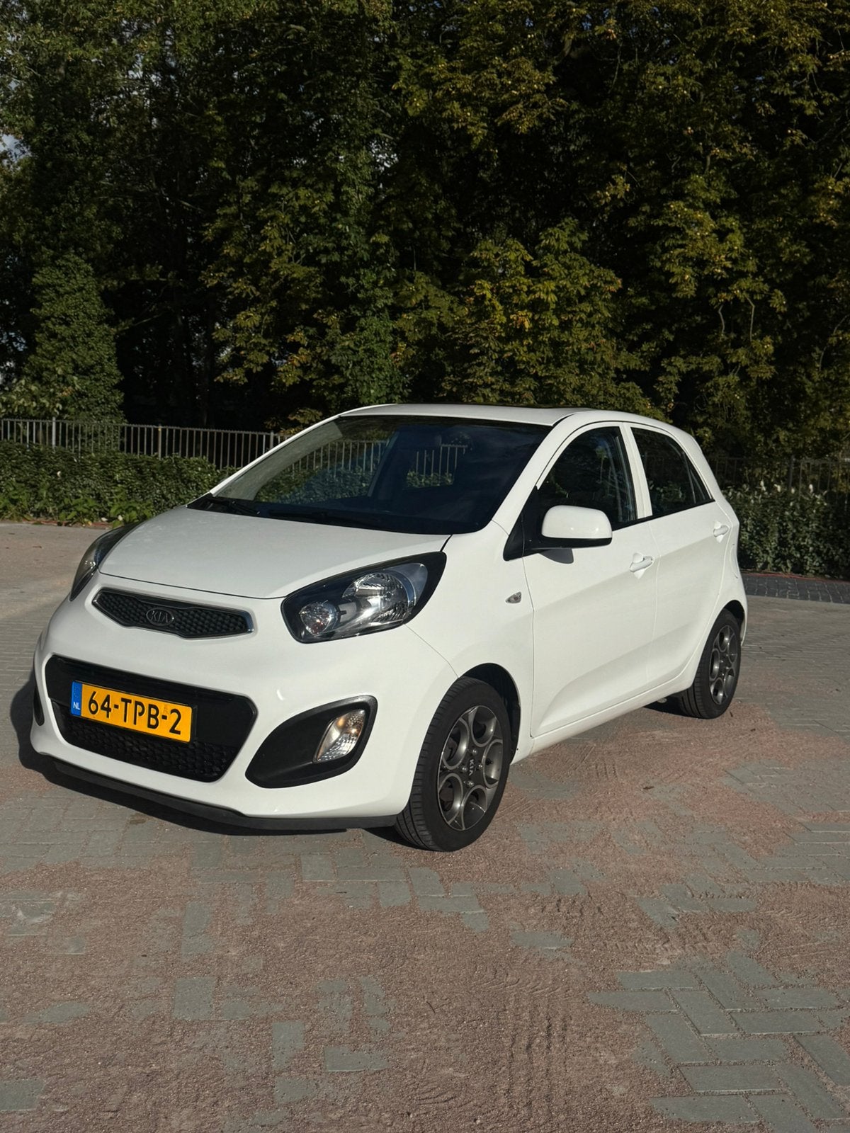 Kia Picanto 1.0 | 96.405 km | Airco | Nette staat, Auto's, Voorwielaandrijving, Stof, 4 cilinders, 400 kg