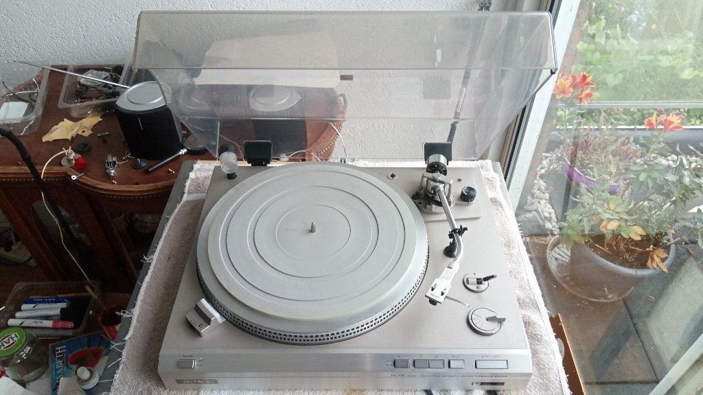 Platenspeler Sony PS-515 Direct Drive in zeer goede staat., Audio, Tv en Foto, Platenspelers, Gebruikt, Automatisch, Ophalen of Verzenden
