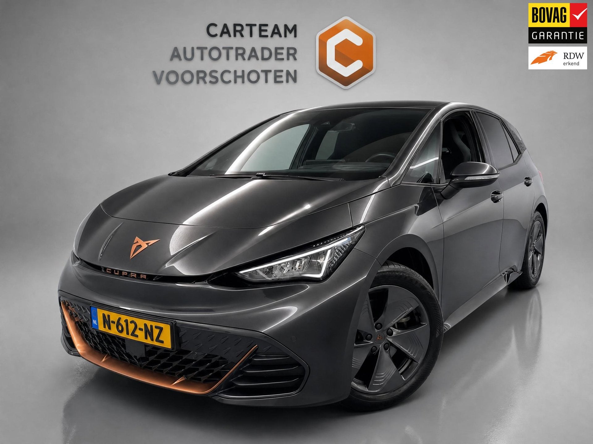 Cupra Born Business One 62 kWh |91,47% SOH|, Automaat, Achterwielaandrijving, Gebruikt, Zwart