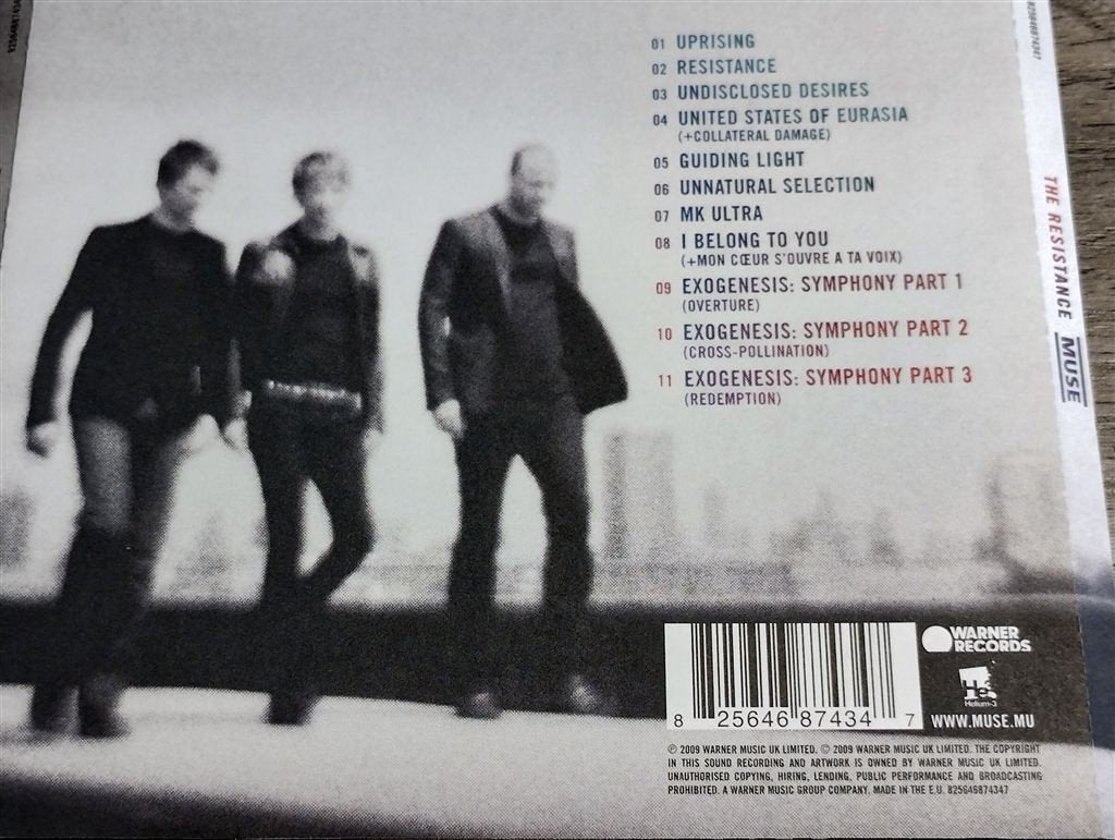 Muse - The Resistance, Ophalen of Verzenden, Zo goed als nieuw, Poprock
