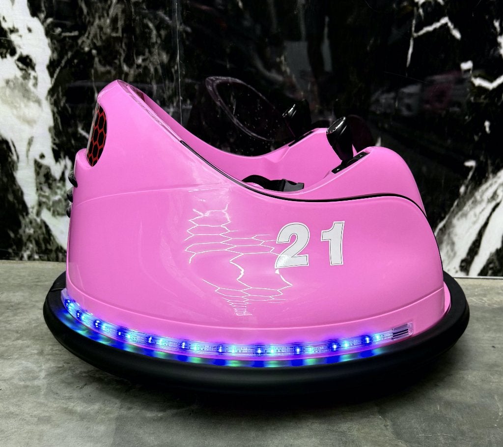 Elektrische bumper car bots auto roze - Afstandsbediening, Ophalen of Verzenden, Nieuw, Overige typen