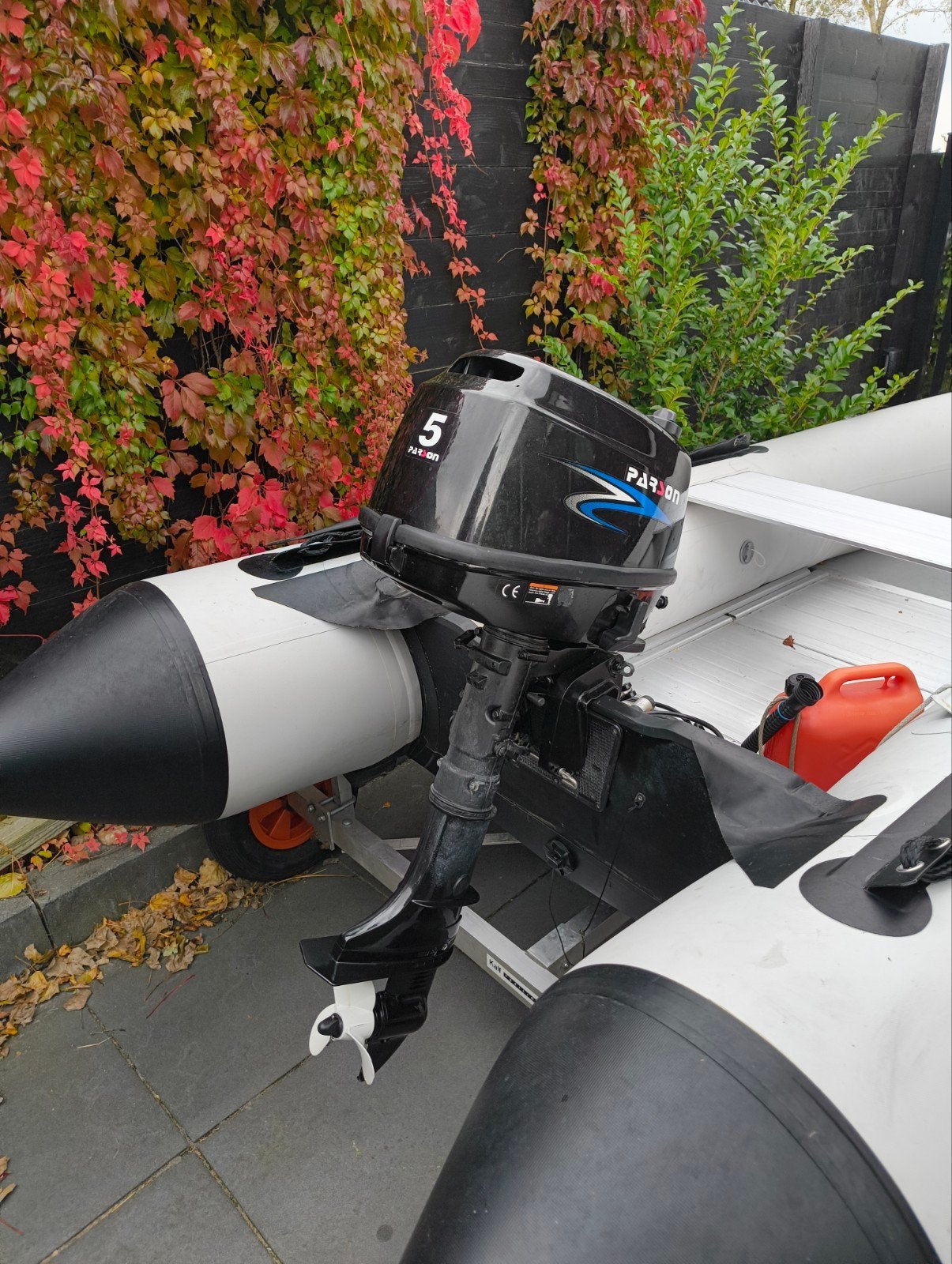 Parsun 5pk 4-takt buitenboordmotor, Ophalen, Gebruikt, Motor en Techniek, Motorboot
