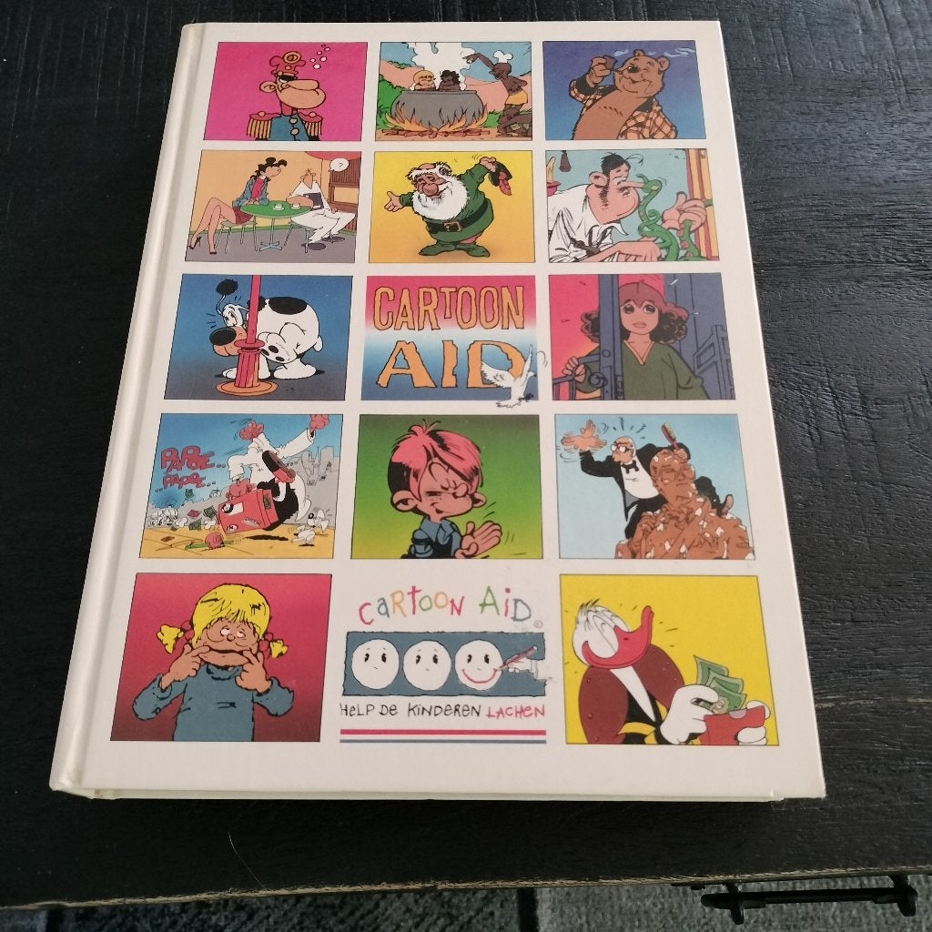 CARTOON AID HARDE KAFT 1989 493 blz leesplezier, Boeken, Gelezen, Eén stripboek, Ophalen of Verzenden, Diversen