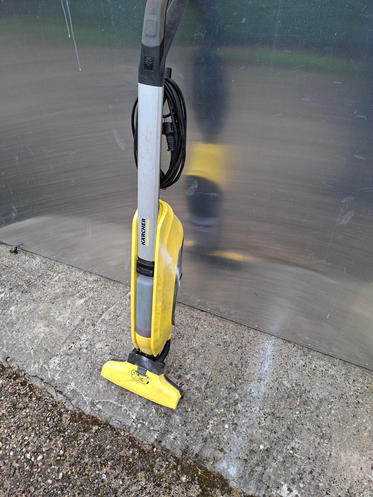 borstel machine voor de vloer, Ophalen