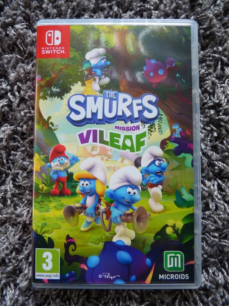 De Smurfen Missie Vileaf Nintendo Switch 1&2, Spelcomputers en Games, Avontuur en Actie, 1 speler, Ophalen of Verzenden, Zo goed als nieuw
