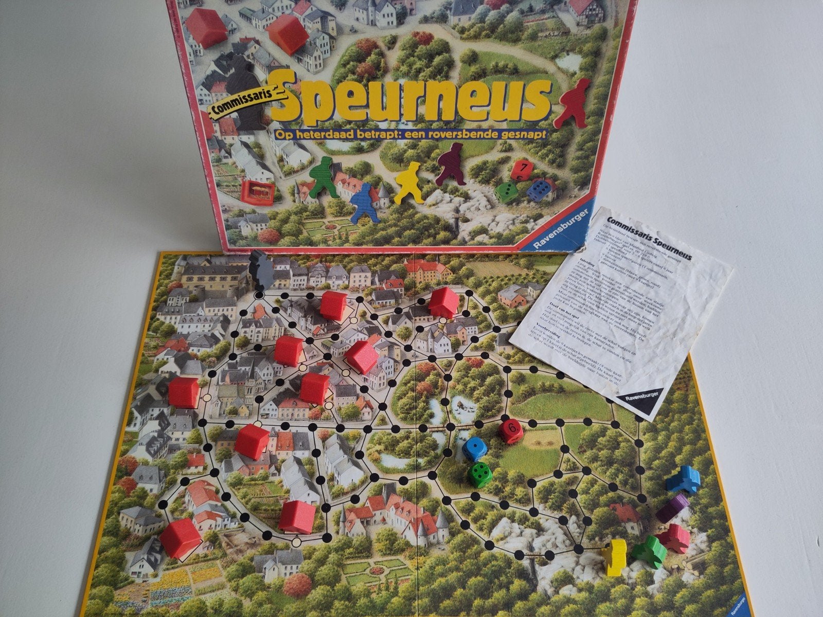 Commissaris Speurneus: Op heterdaad betrapt, Drie of vier spelers, Ophalen of Verzenden, Gebruikt, Ravensburger