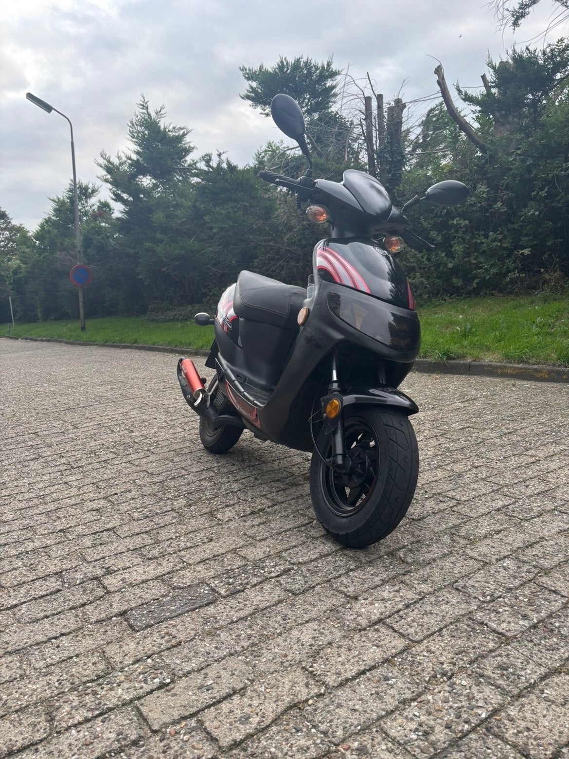 Keeway Hurricane Wok 70cc Stage 6 streetrace, Fietsen en Brommers, Tweetakt, Gebruikt, Ophalen, Overige merken